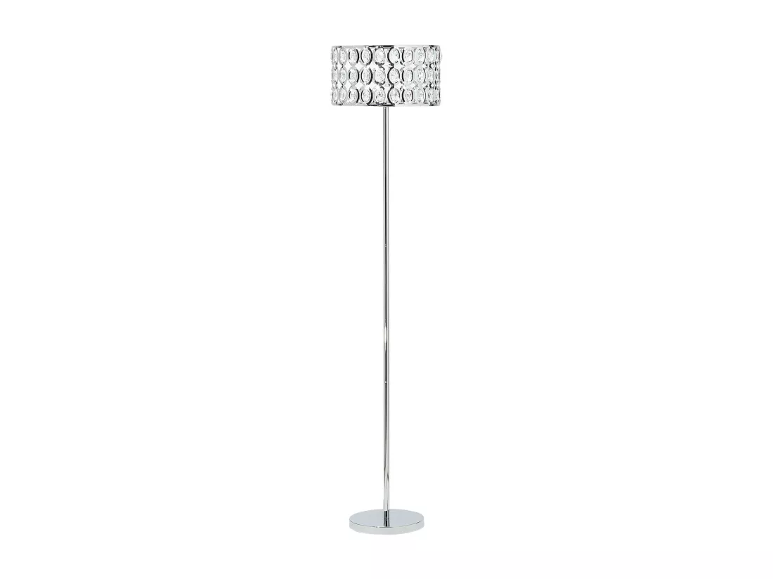 Lampadaire TENNA Cristal Argenté