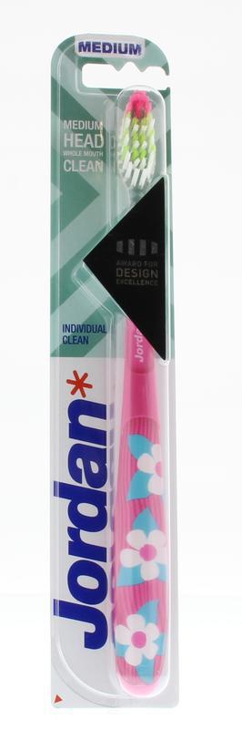 Jordan Tandenborstel Individual Clean Medium 1 stuk