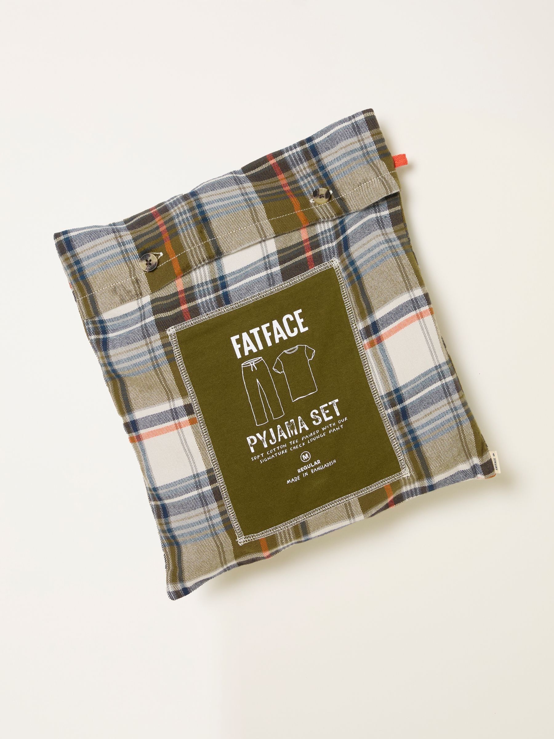 FatFace Check Pyjama Set