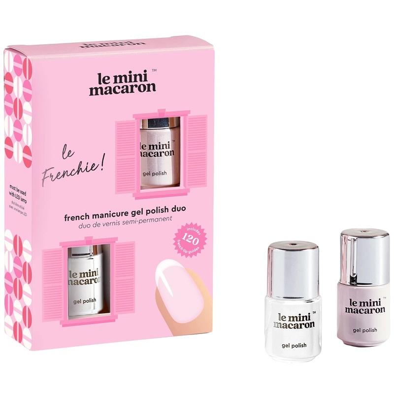 Le Mini Macaron French Manicure Kit - Le Frenchie
