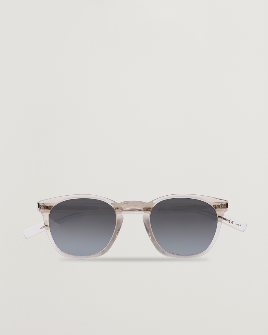 Saint Laurent SL 28 Sunglasses Beige/Silver