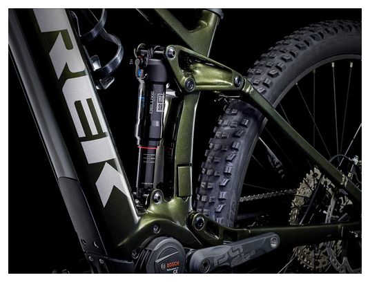 VTT Électrique Tout-Suspendu Trek Rail 9.5 Shimano Deore 12V 750 Wh 29'' Vert Olive Gén 4