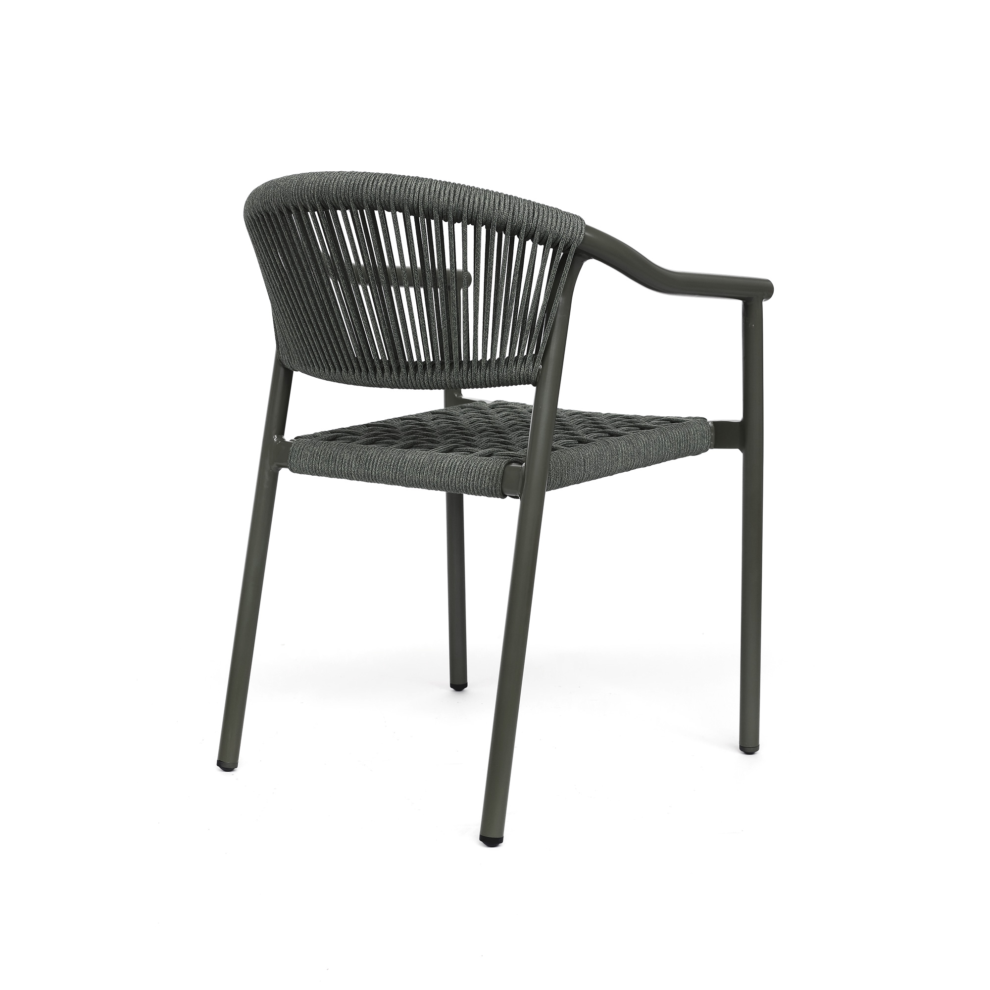 Armsessel 'Clerque' grau, stapelbar, B 56 cm, H 77 cm, L 60 cm günstig bestellen