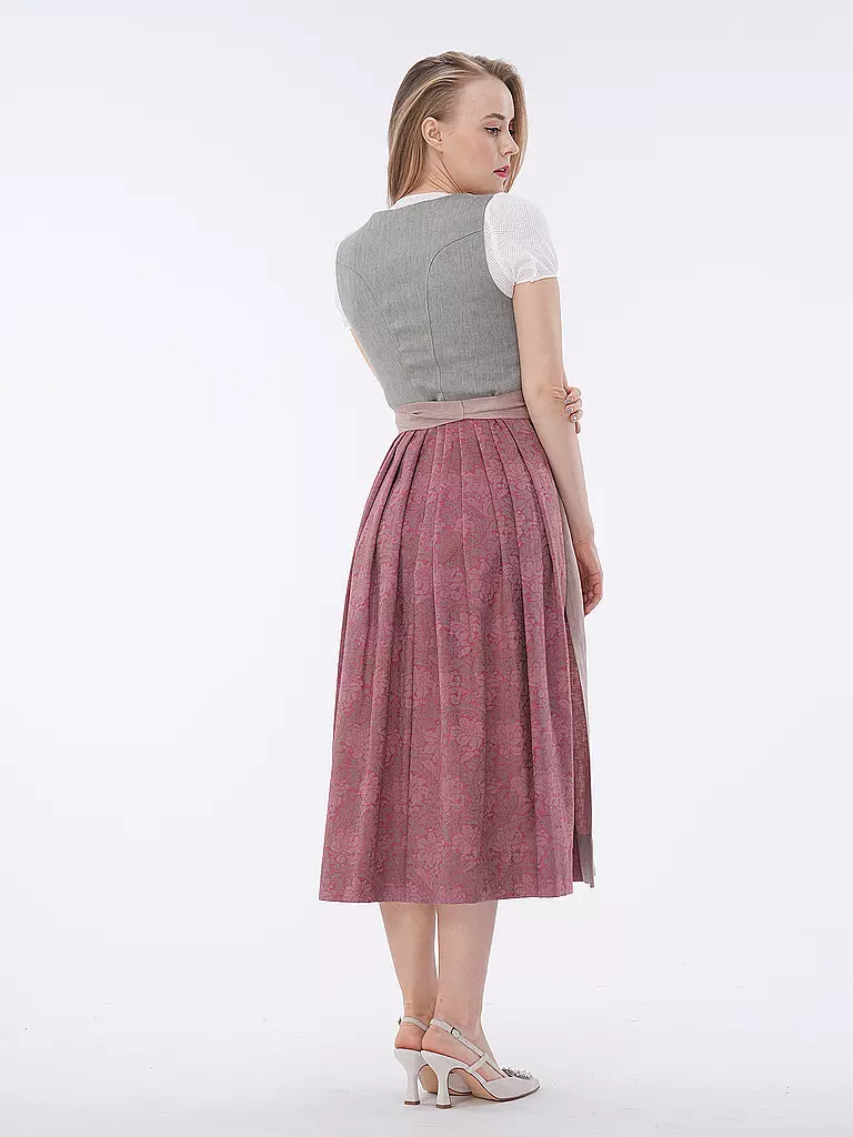 GOTTSEIDANK Dirndl MONIKA 80cm rosa
