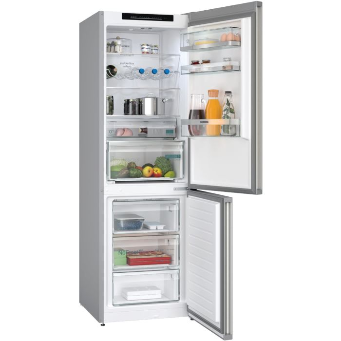 Siemens Kühl-Gefrier-Kombination iQ300 KG36NEICF Edelstahl-Look