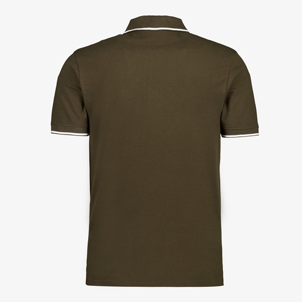 Lyle & Scott heren polo kaki groen