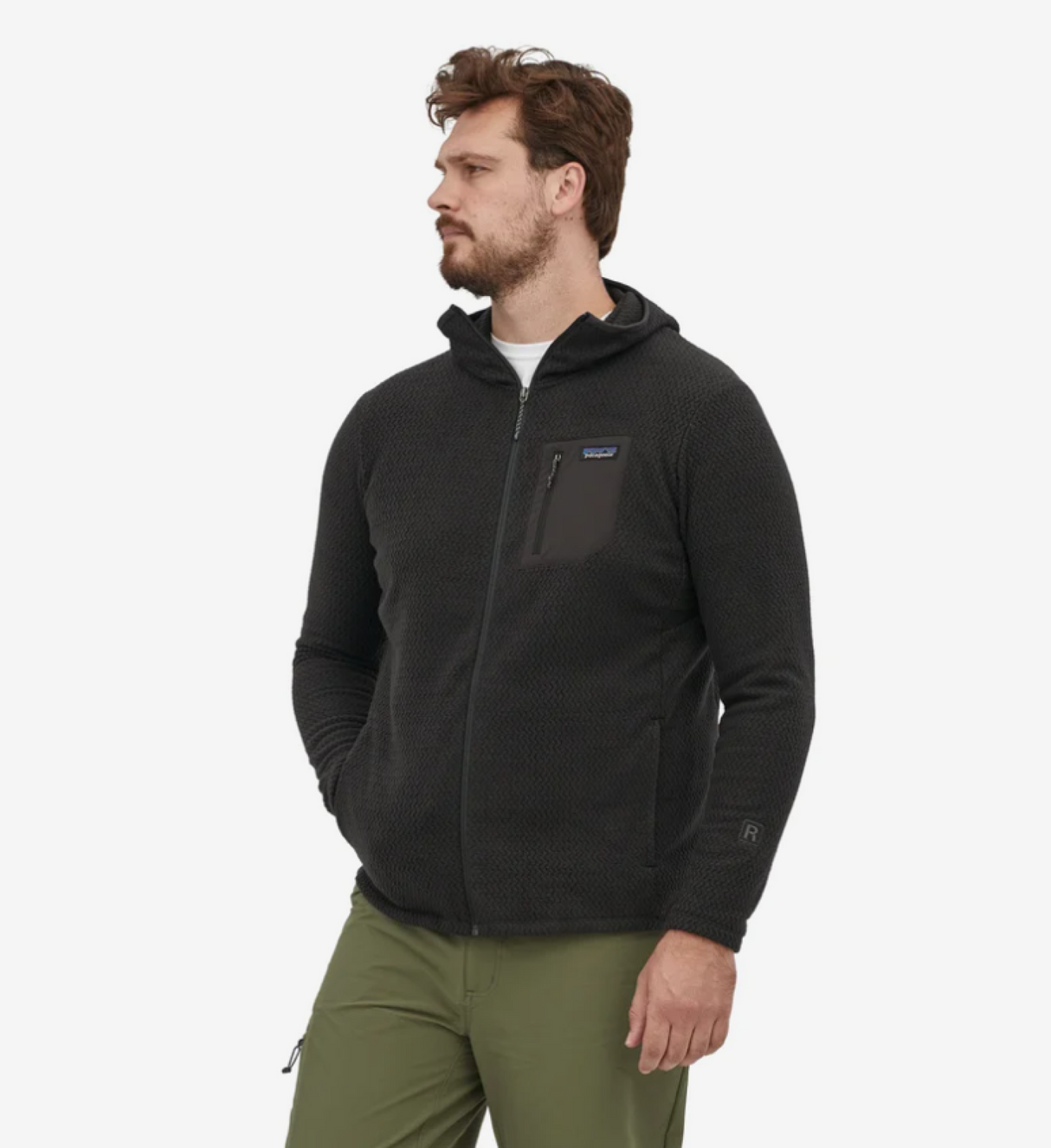 Patagonia<br>M's R1 Air Full-Zip Hoody