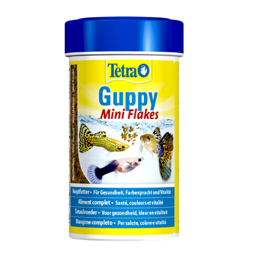 Flocos para peixes Tetra Guppy
