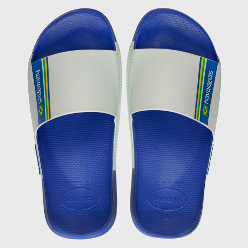 Claquettes Slide Classic Bleu Roi
