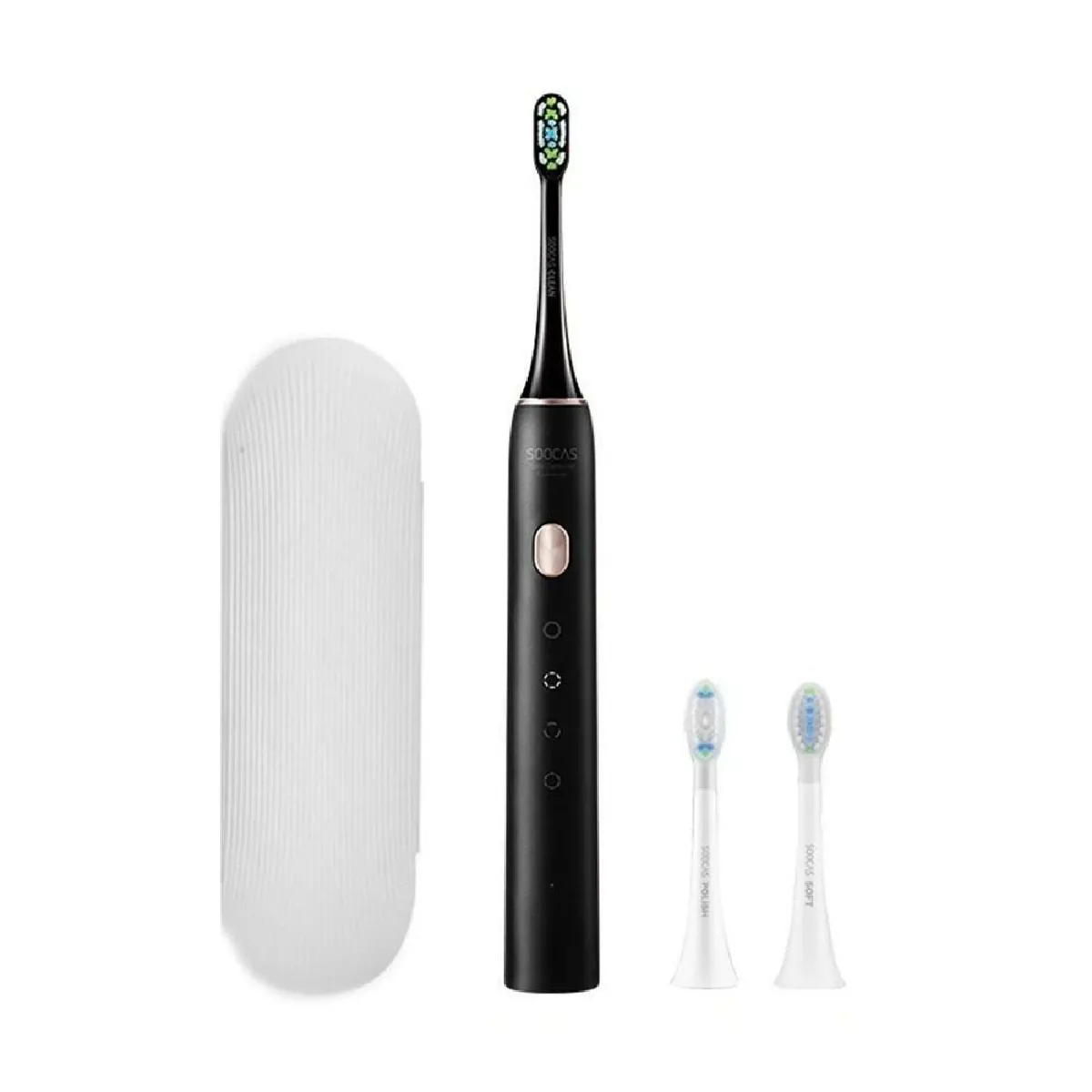 Justgreenbox Brosse à Dents Sonique - Rose