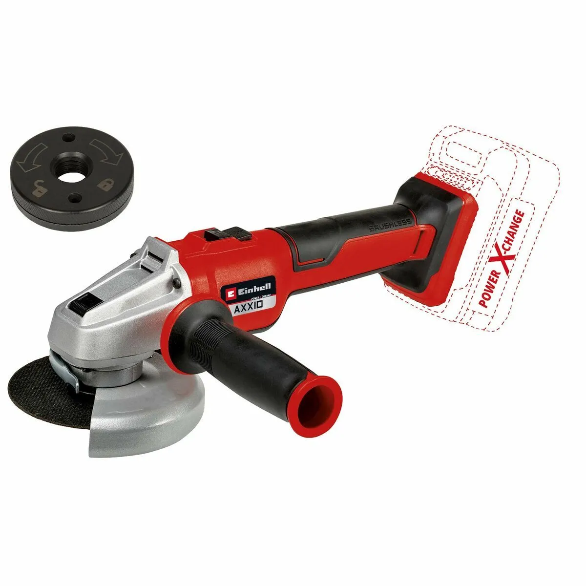 Einhell AXXIO 18/115 Q - Meuleuse d'angle sans fil 115mm