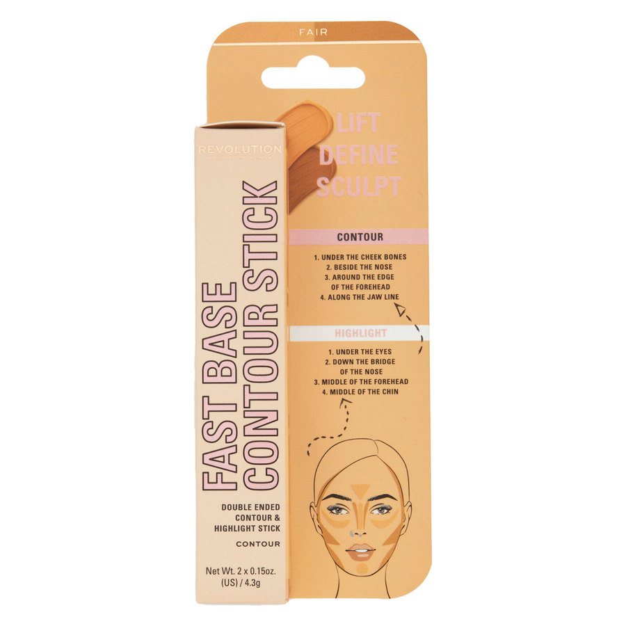 Makeup Revolution Fast Base Contour Stick Fair 2x4,3g