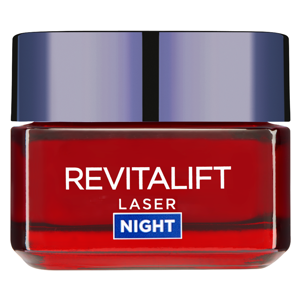 L'Oréal - Revitalift Laser Advanced Anti-Ageing Care Night Cream 50 ml - Natcreme