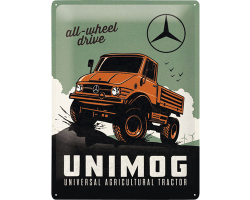 Daimler Truck Unimog metalen bord 30x40 cm