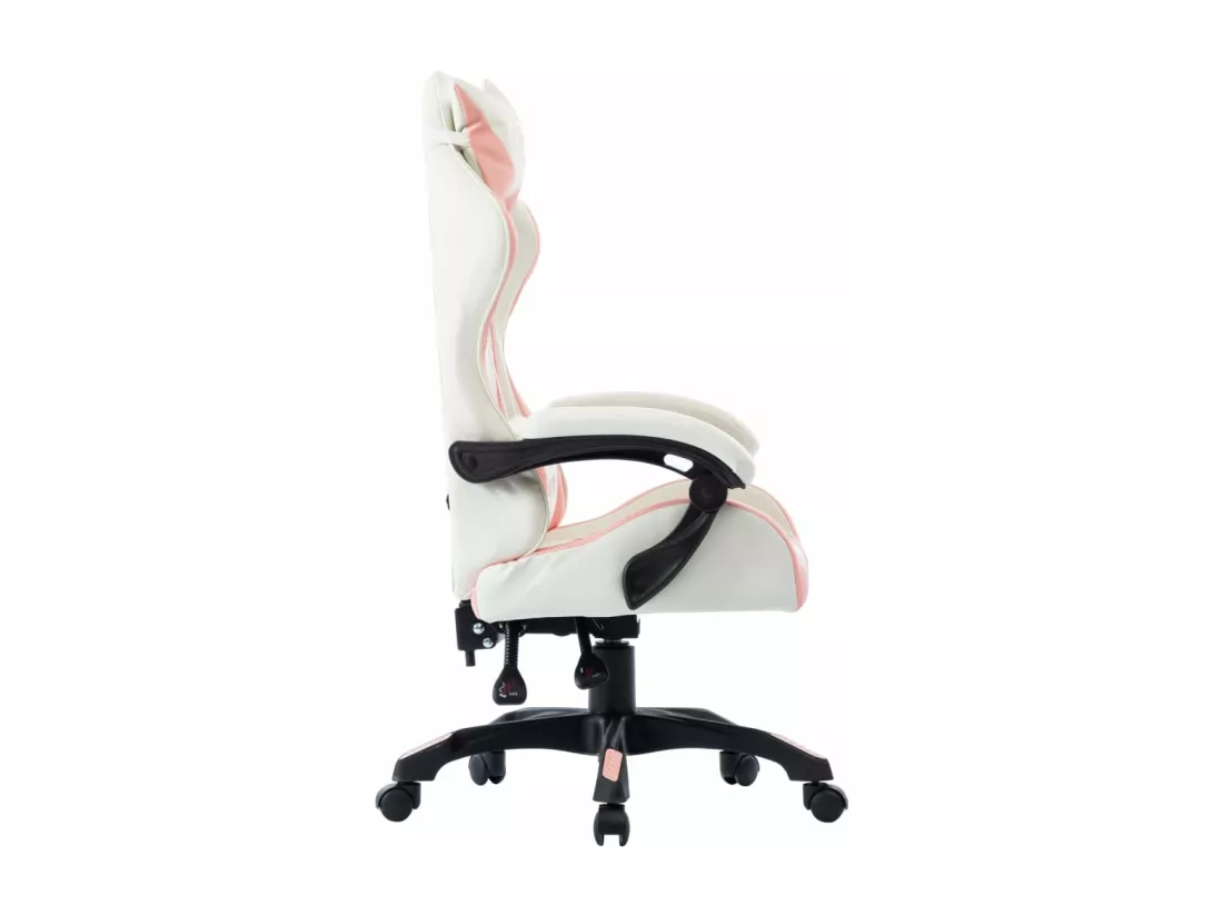 Fauteuil de jeux vidéo Rose Similicuir