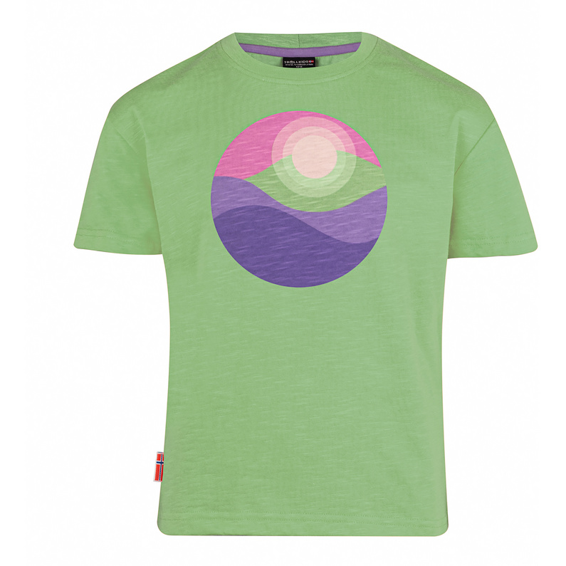 Trollkids Kinder Halsafjord T-Shirt