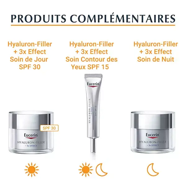 Eucerin Hyaluron-Filler +3x Efeito Vitamina C Sérum Reforçador Antienvelhecimento 8ml
