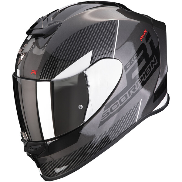 Scorpion - Casque Exo-R1 Evo Air Final Argent / Noir