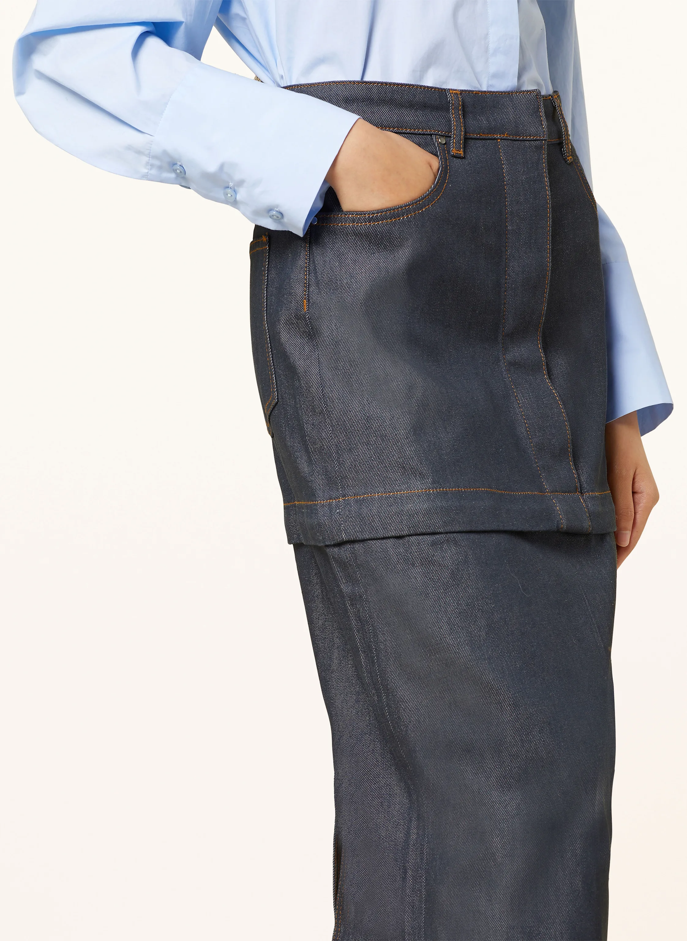 CLAUDIE PIERLOT Jeansrock SANIA