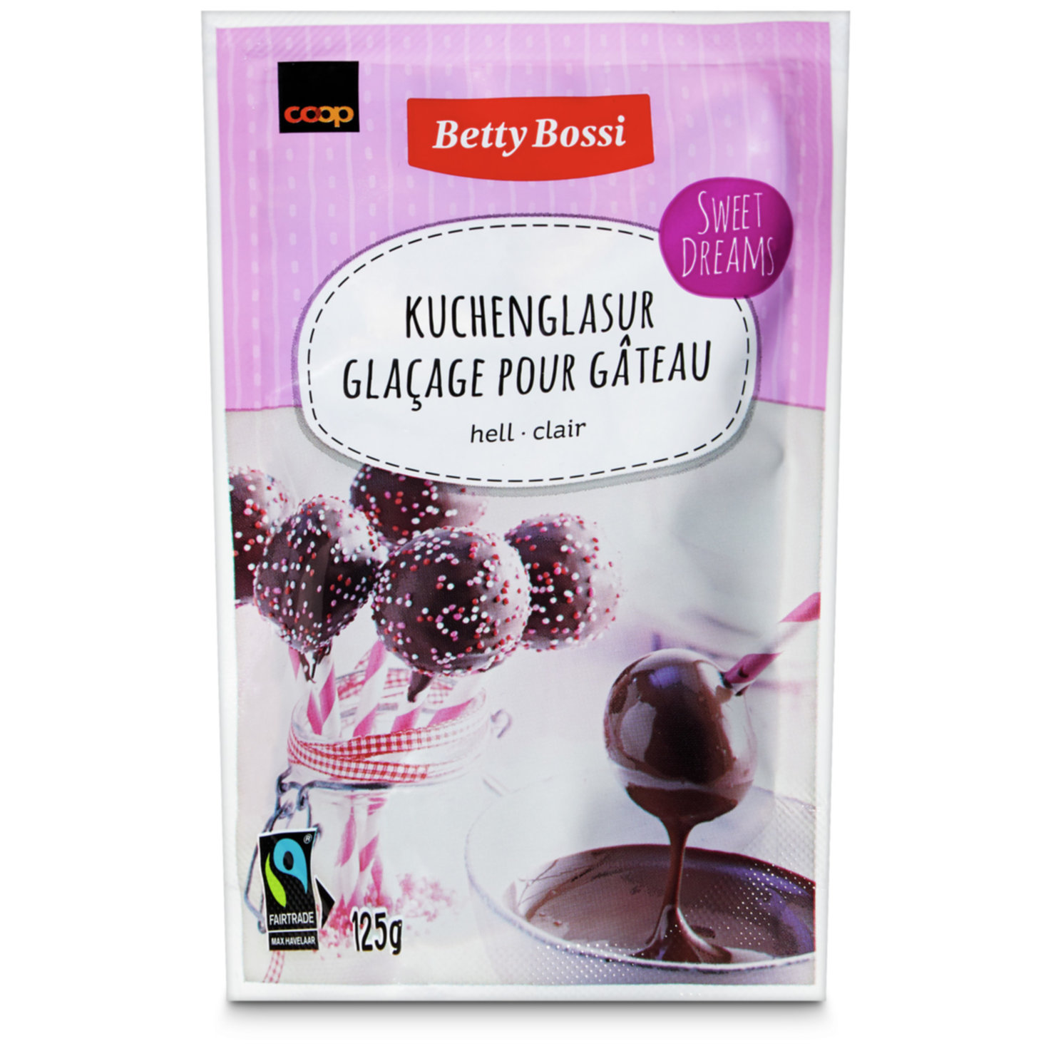 Betty Bossi Fairtrade Kuchenglasur hell