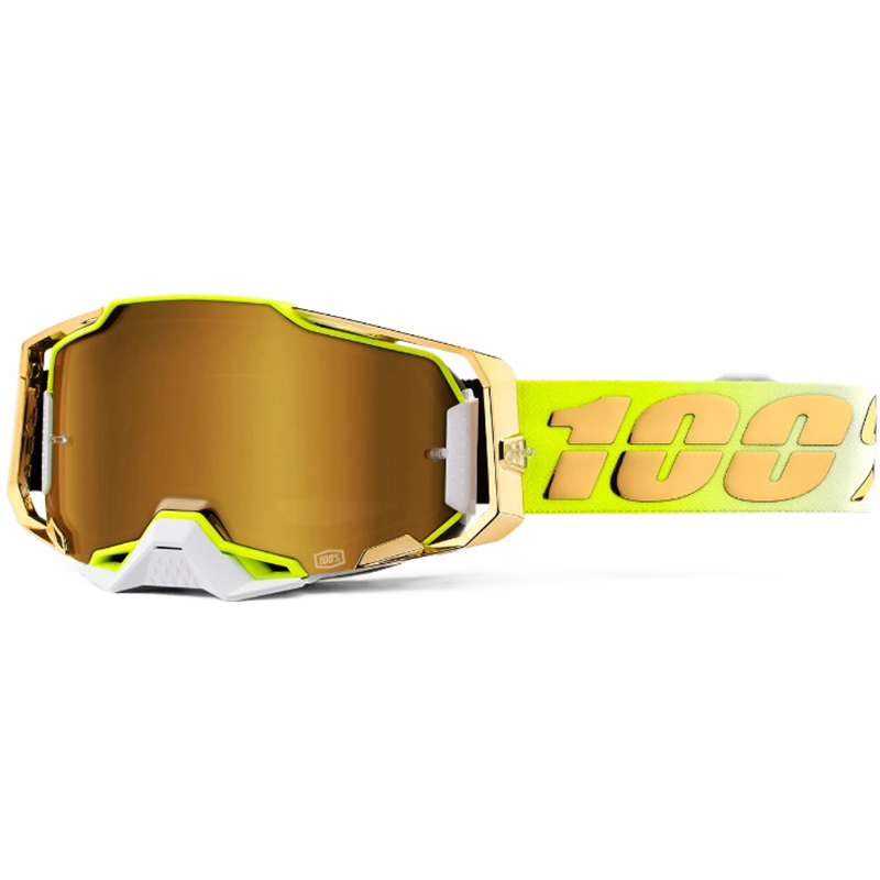 100% - Masque Armega FeelGood - Gold Mirror Jaune / Or
