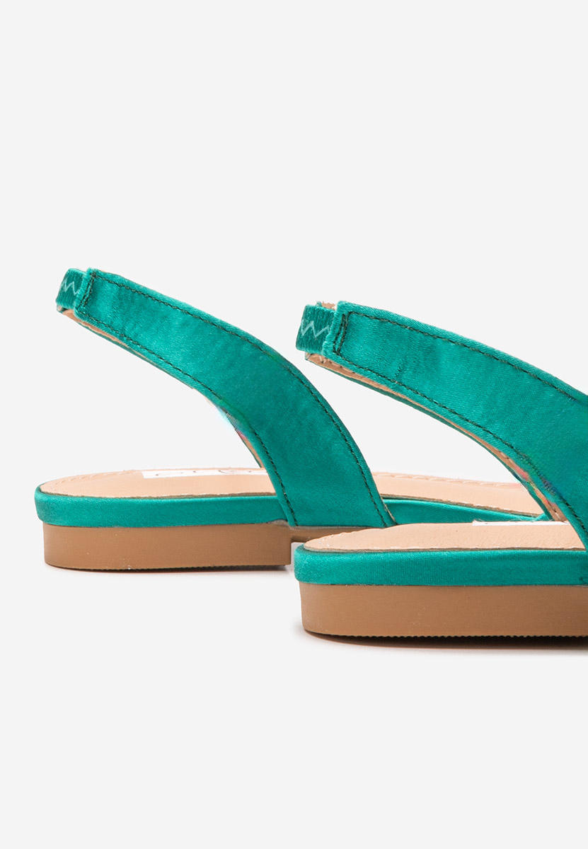 Ballerines élégantes verts Naidia