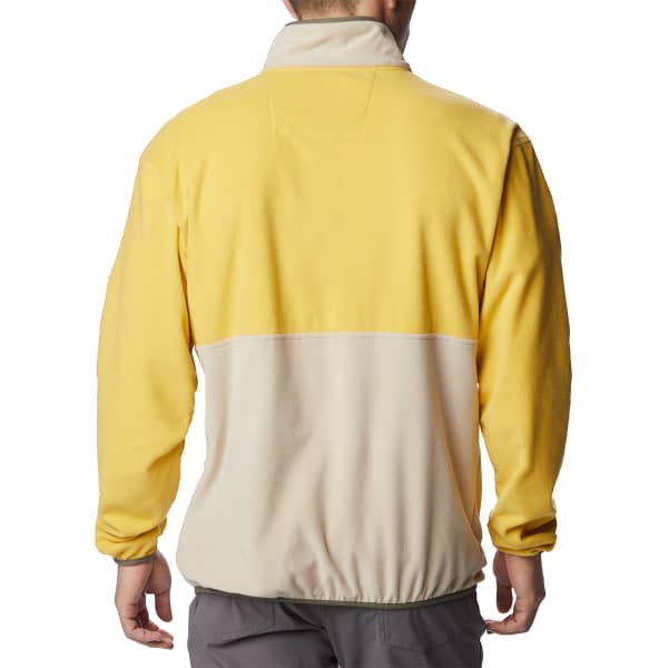 Veste polaire COLUMBIA BACK BOWL™ FLEECE LIGHTWEIGHT GOLDEN NUGGET/ANCIENT FOSSIL/STONE GREEN