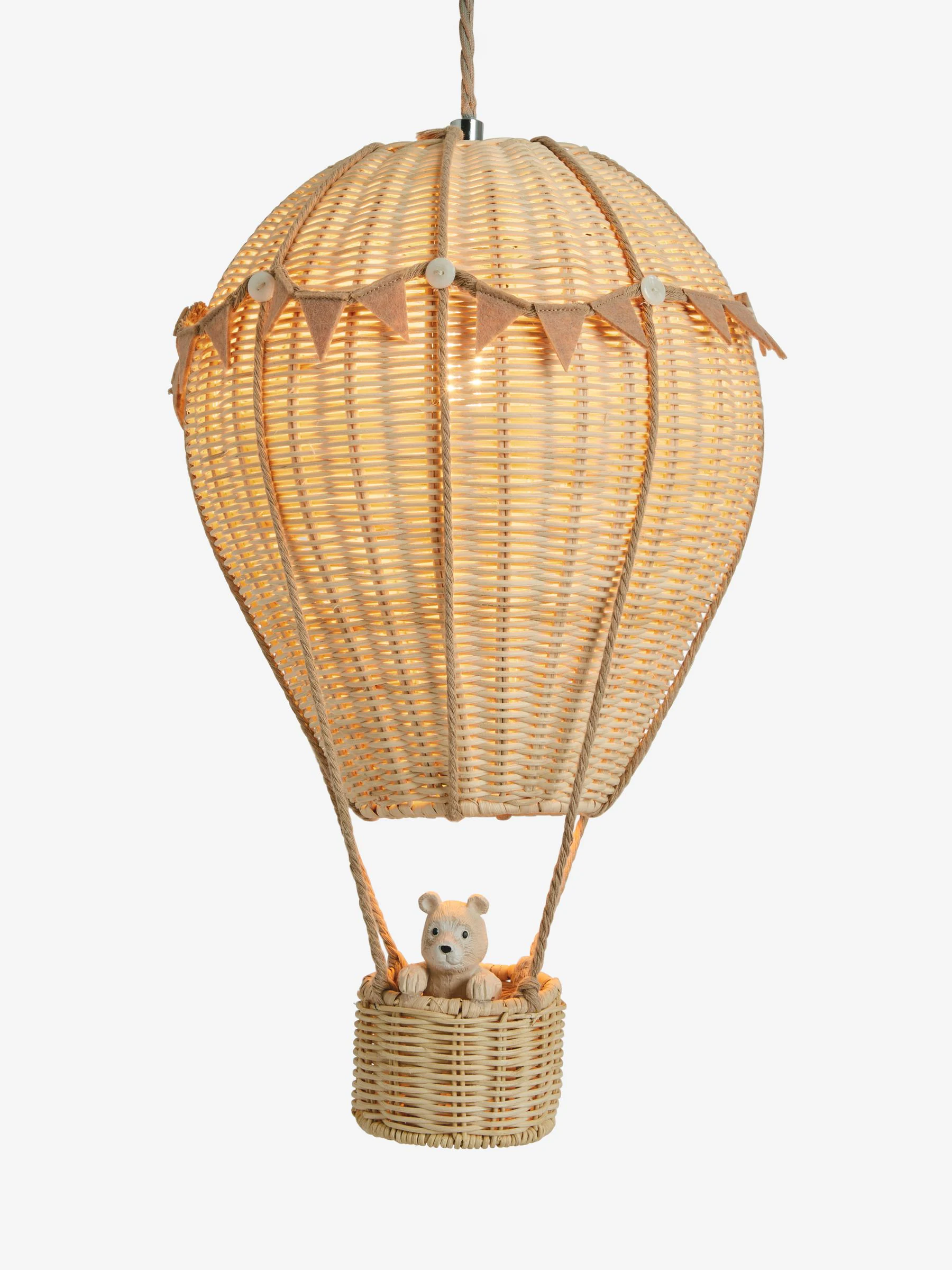 Bertie Bear luchtballon eenvoudig te verstellen hanglampenkap