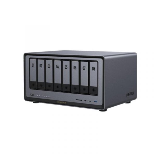 UGREEN NASync DXP8800 Plus NAS i5-1235U/8GB DDR5/10GbE com 8x SATA e 2x M.2 NVMe