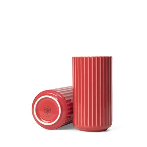 Lyngby Porcelæn Lyngby Vase, Red