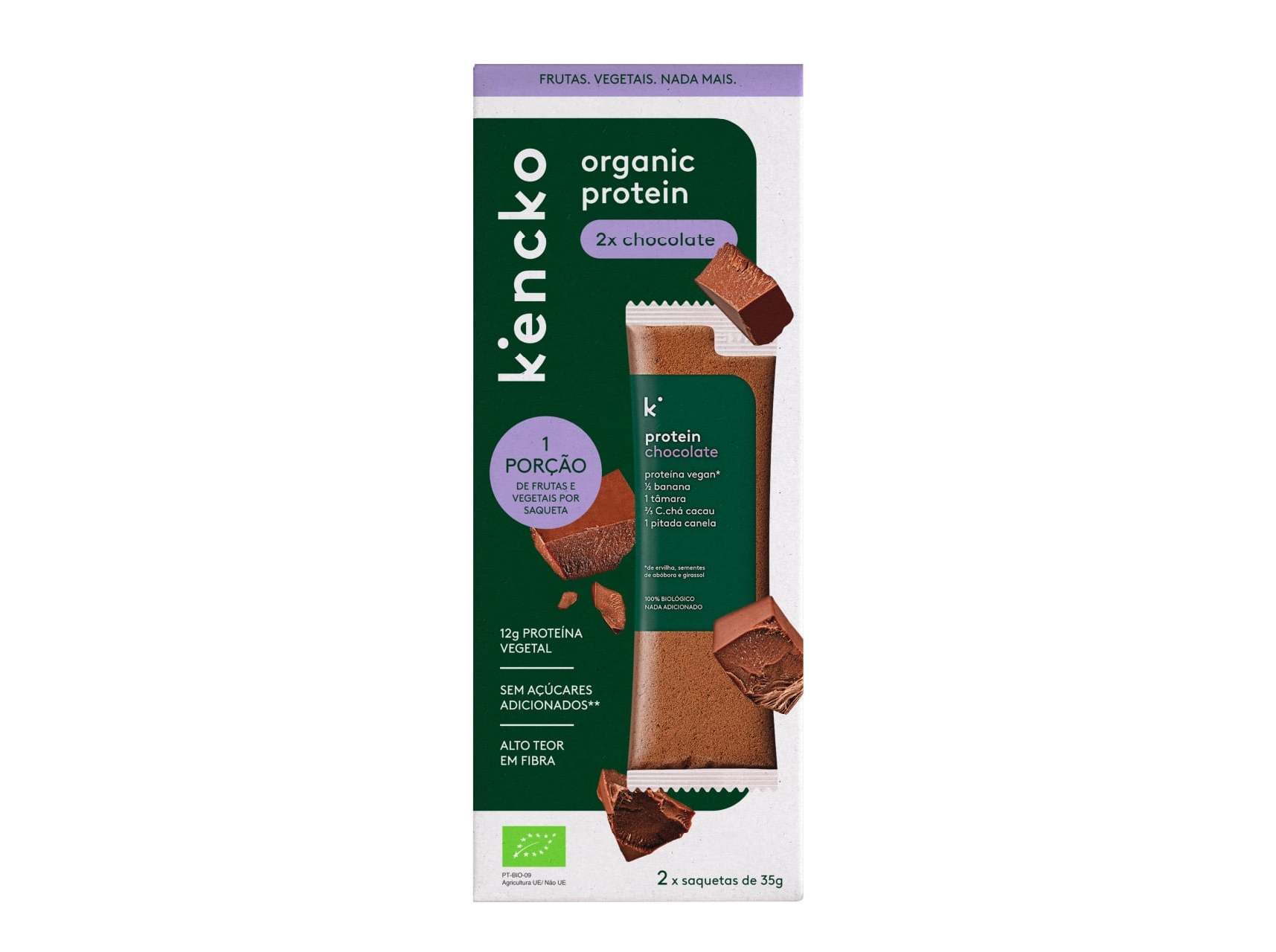 BATIDO KENCKO PROTEINA VEGAN CHOCOLATE 2X35G