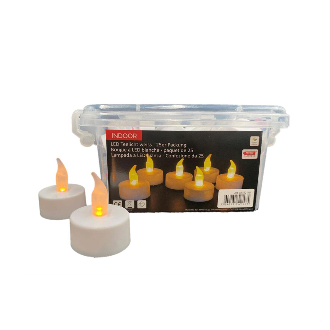 dameco LED Teelichter 25 Stk.