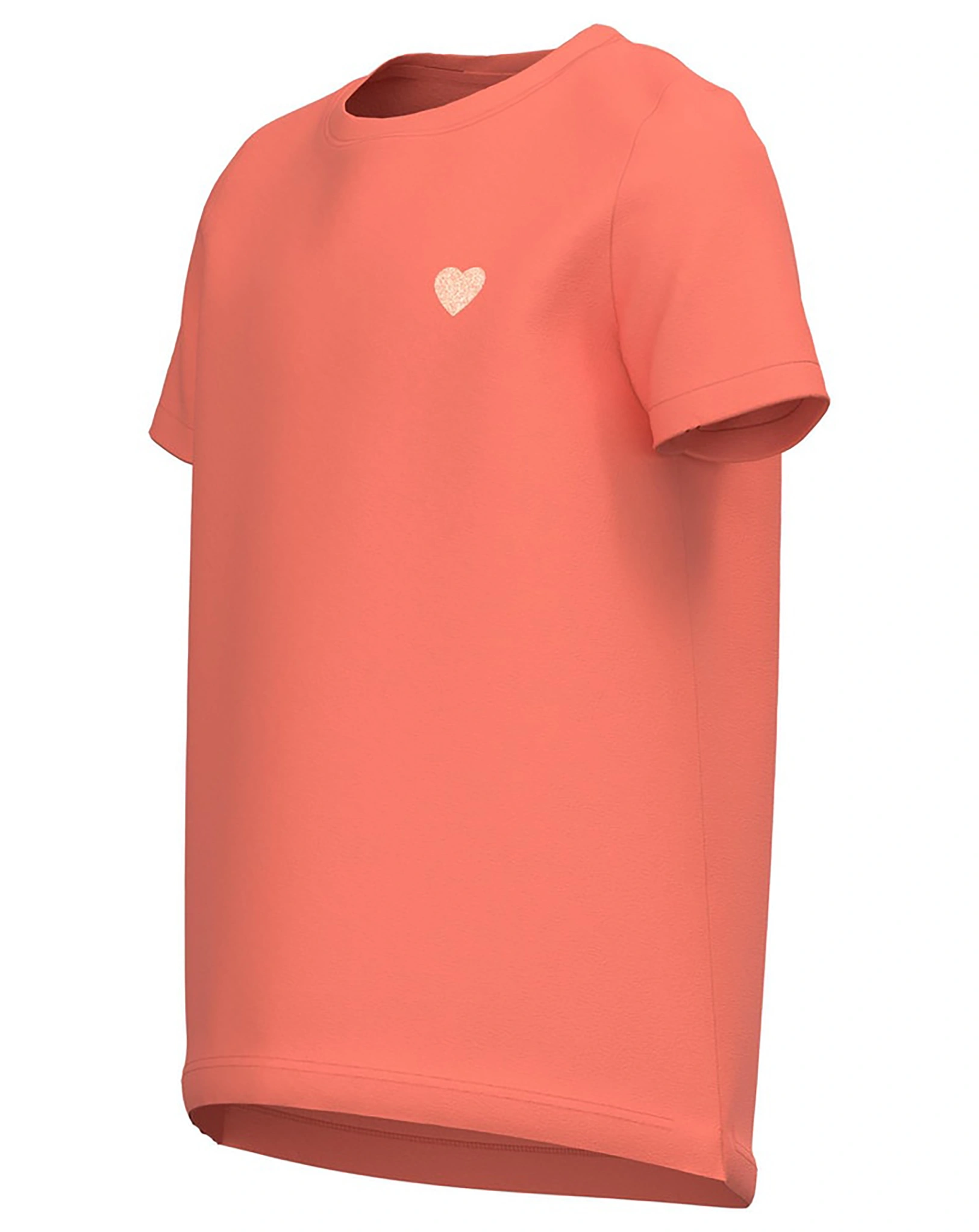T-Shirt NKFVIOLINE LOOSE in coral