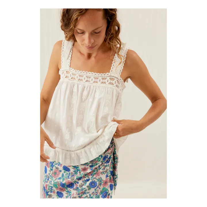 Louise Misha Top Paradisio - Collection Femme | Ecru