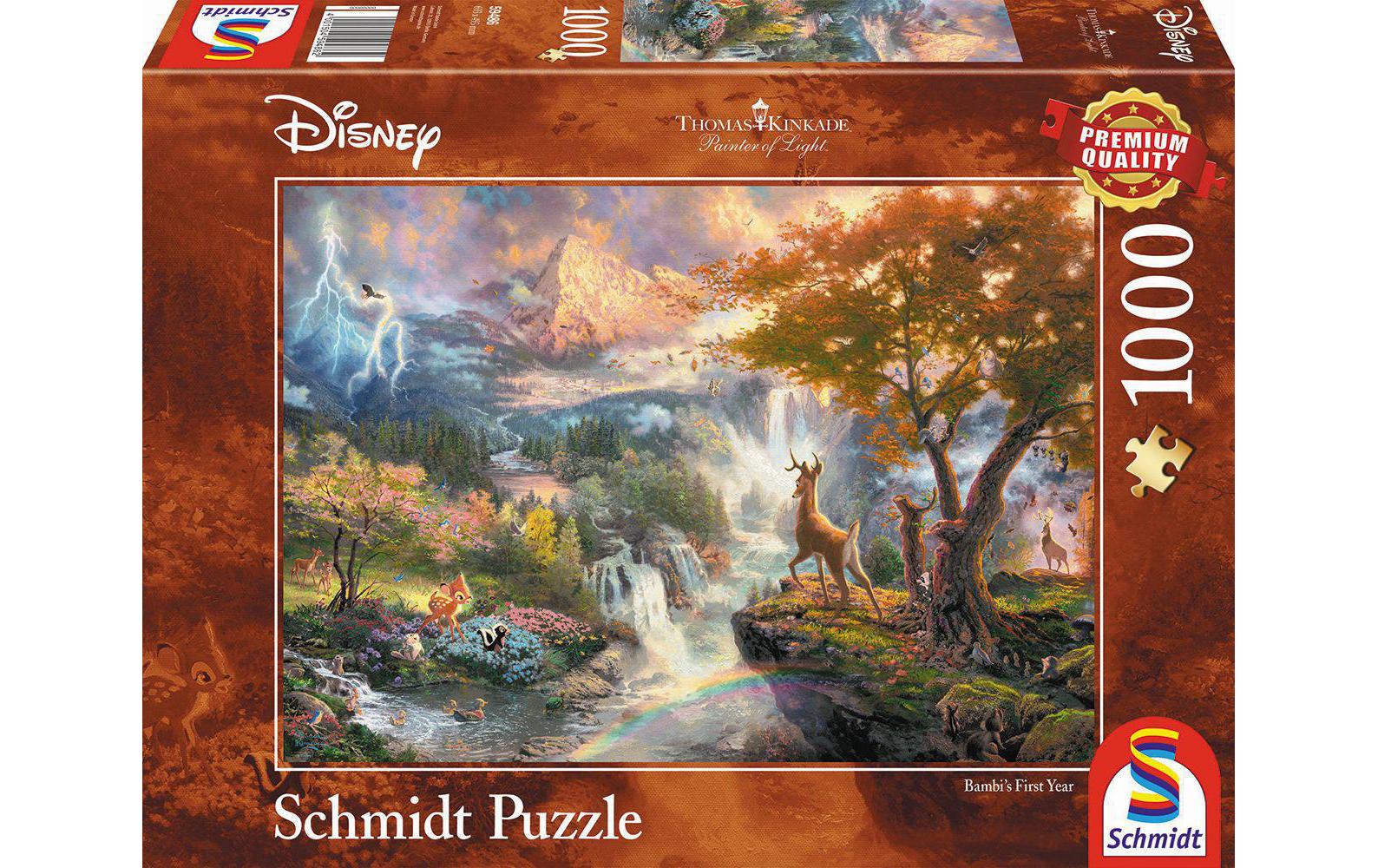 Puzzle Disney BambiThomas Kinkade: Bambi’s First Year