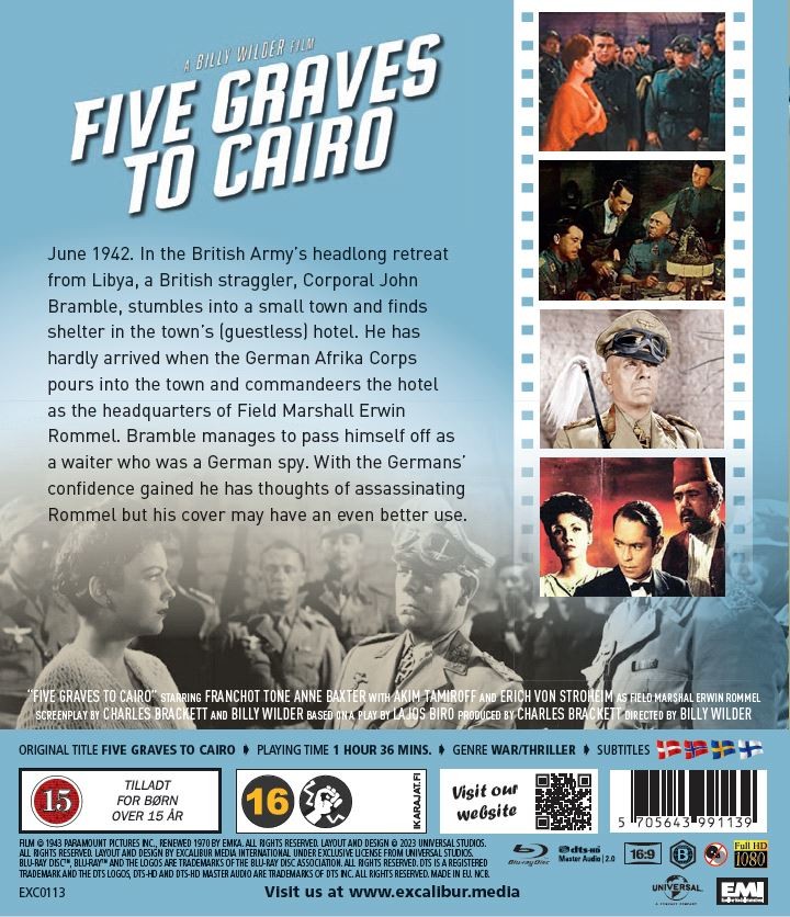 Five Graves to Cairo