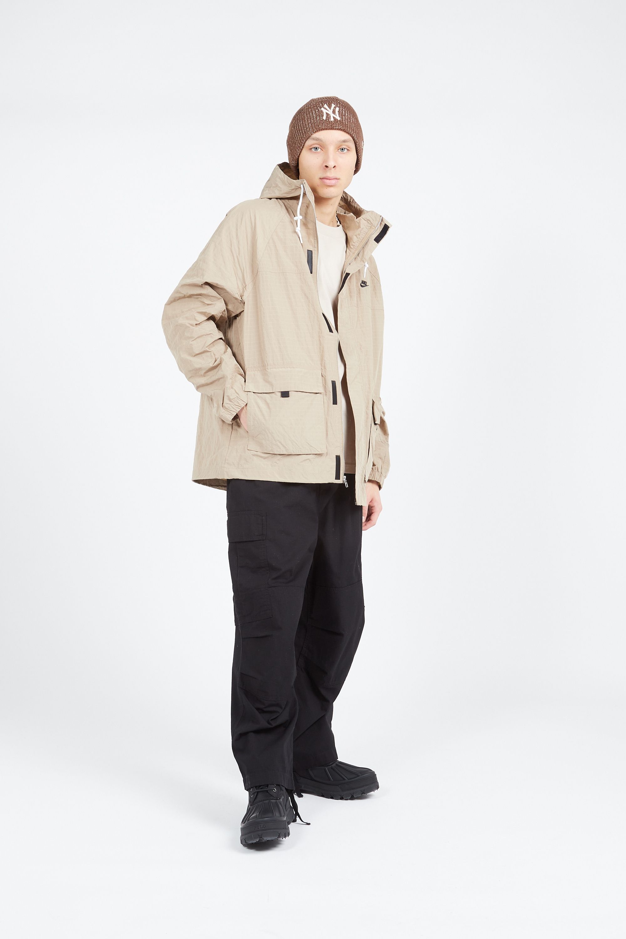 NIKE Parka M NK CLUB BANDON JKT Vert