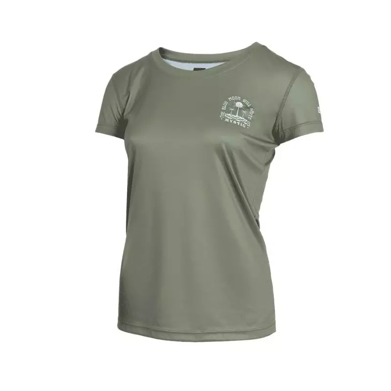 Lycra femme MYSTIC Ignite SS Quickdry Olive Green
