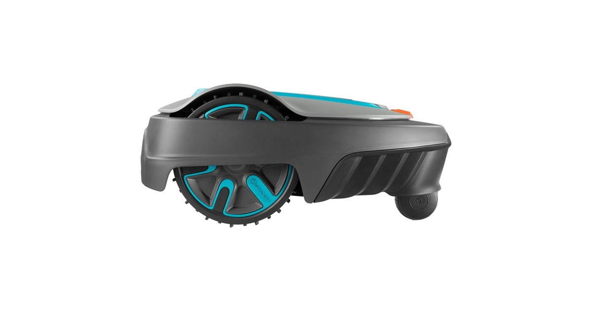 GARDENARobotmaaier SILENO city 250  (Grijs/turquoise, 15001-26, 250 m², Li-ion accu inbegrepen, Bluetooth)