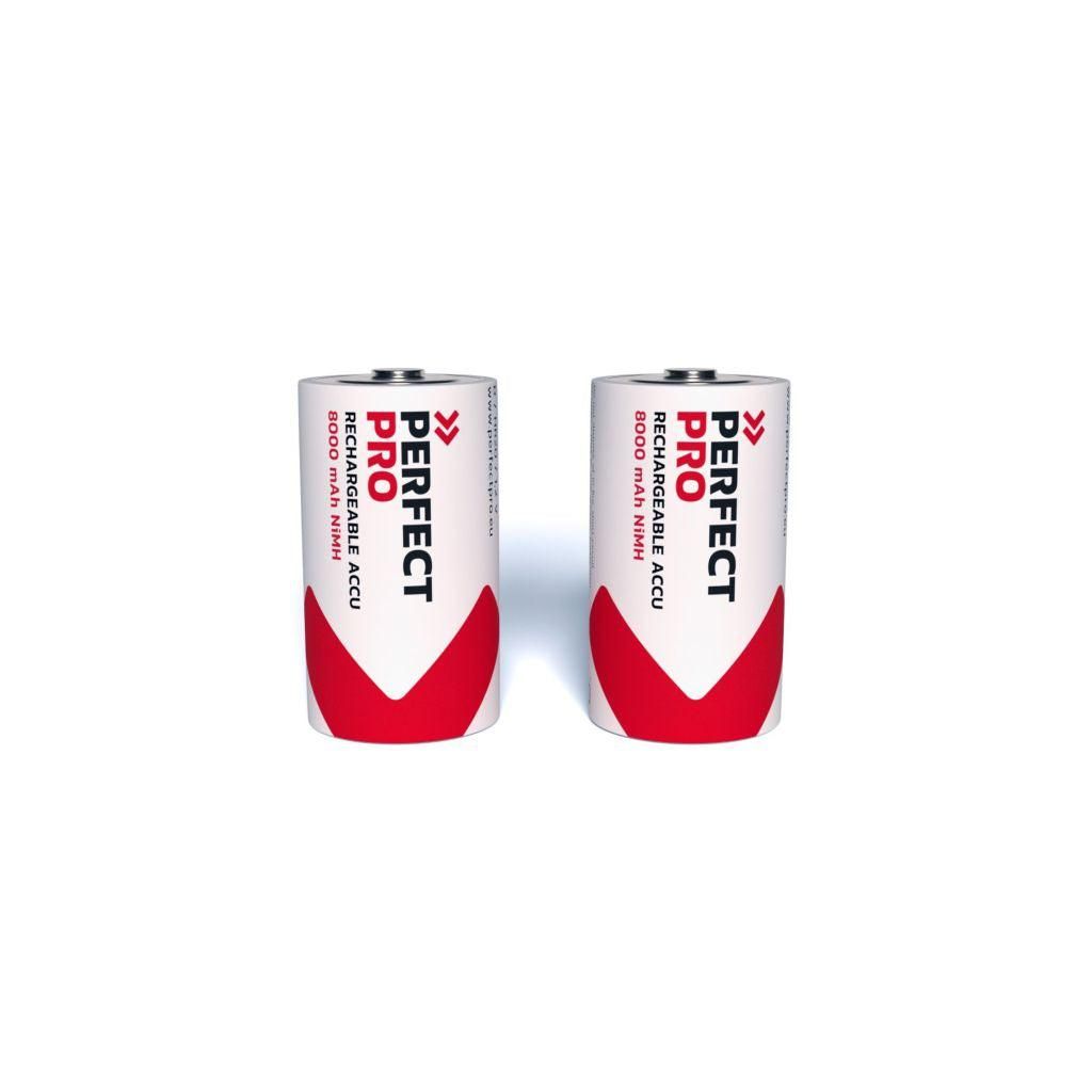 Perfectpro B-D2 NiMH Batterijen D 8000 mAh - VE=2