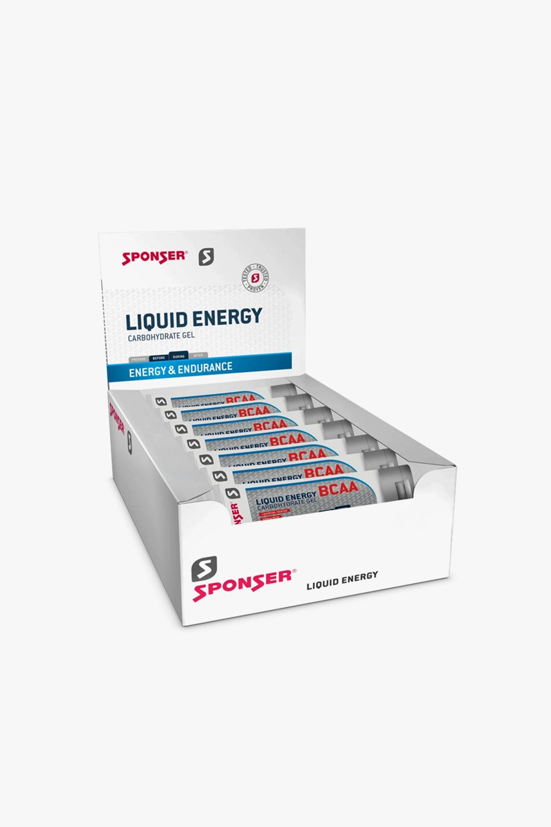 Sponser Liquid Energy BCAA Strawberry Banan 18 x 70 g Energy Gel