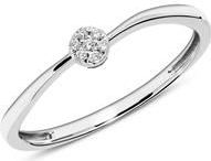 14k witgouden Diamanten ring