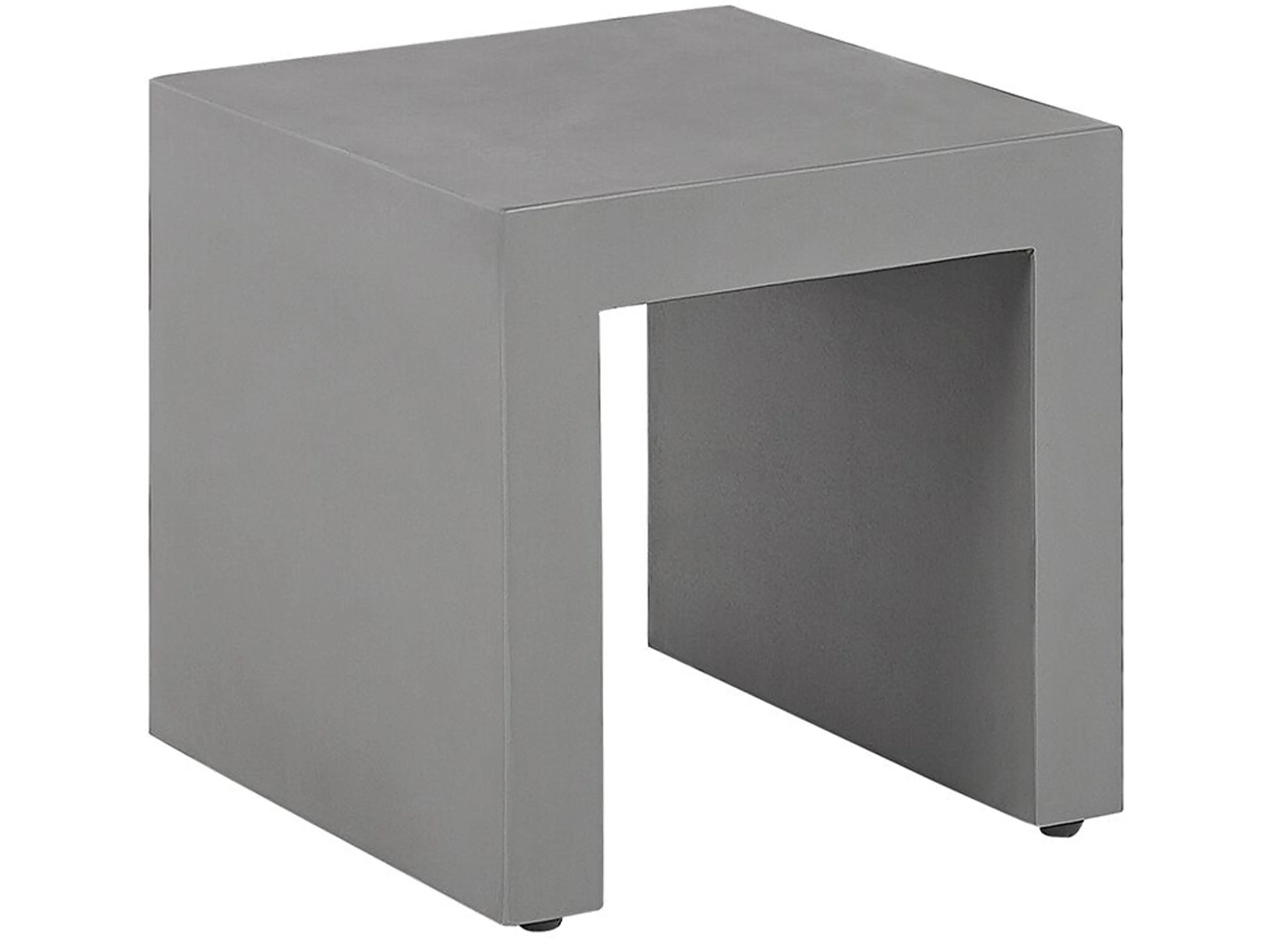 Tuinset met krukken 6-zits TARANTO Beton Grijs