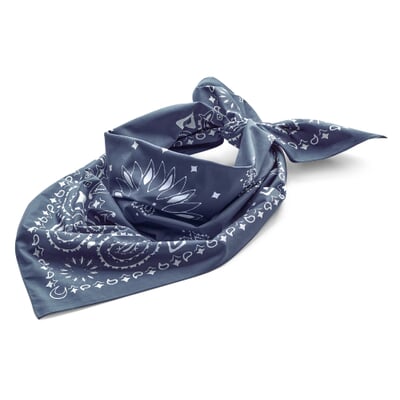 Bandana-Baumwolltuch, Blau