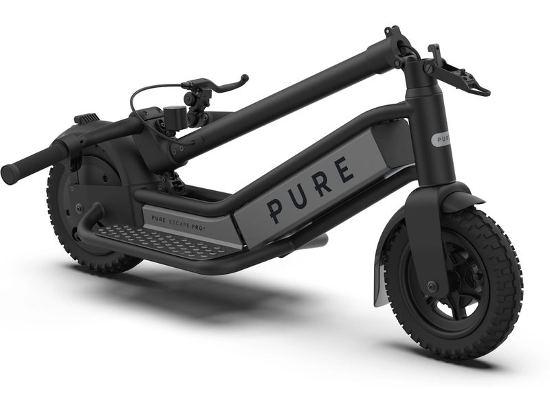 Pure Electric E-Scooter Pure ESCAPE   BLACK Z3 E-Scooter mit Strassenzulassung
