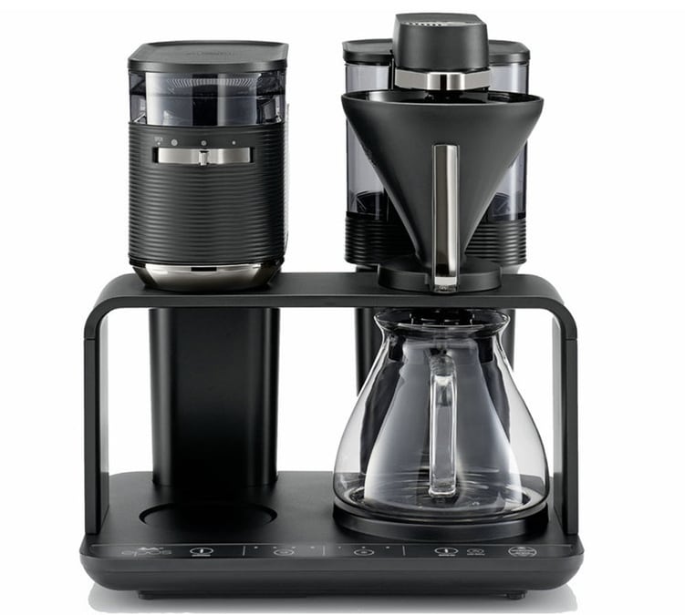 Cafetière Melitta avec broyeur EPOS Argent 1024-01 + offre cadeaux