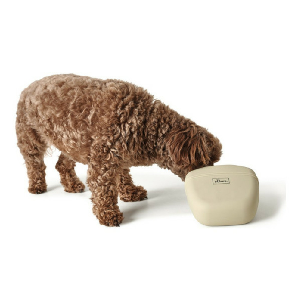 Étui lugo silicone de poche beige (14 x 15 x 7 cm)