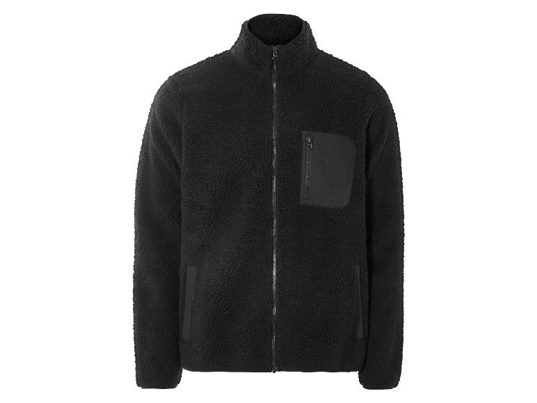 Heren teddy fleecevest