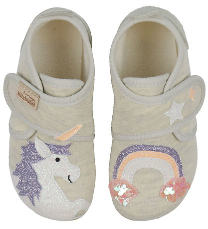 Living Kitzbühel Hausschuhe - Magie Unicorn - Natur