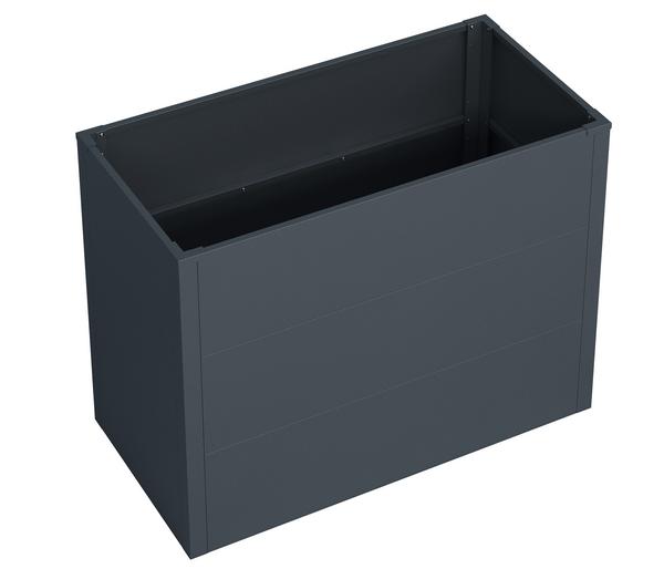 KGT Stahl-Hochbeet Urban Grow, anthrazit/grau